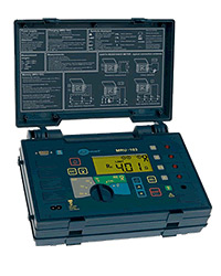 MRU-100  Измеритель сопротивления заземляющих устройств,  молниезащиты, проводников присоединения к земле и выравнивания потенциалов